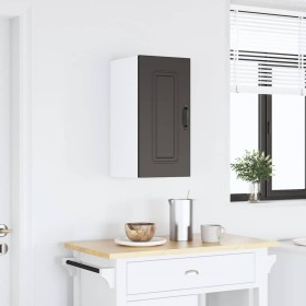 Armario de pared para cocina Kalmar madera de ingeniería negra by , Kitchen cabinets - Ref: Foro24-853538, Price: 48,59 €, Di...