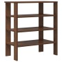 Mueble zapatero madera de ingeniería marrón roble 61x32x70 cm by , Shoe racks and shoe organizers - Ref: Foro24-859848, Price...