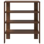 Mueble zapatero madera de ingeniería marrón roble 61x32x70 cm by , Shoe racks and shoe organizers - Ref: Foro24-859848, Price...
