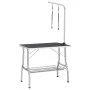 Adjustable Dog Grooming Table with 2 Ties and Basket by vidaXL, Pet hygiene products - Ref: Foro24-171068, Price: 116,55 €, D...