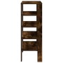 Zapatero madera contrachapada roble ahumado 61x32x87,5 cm de , Zapateros y organizadores de calzado - Ref: Foro24-859855, Pre...