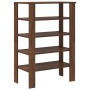 Zapatero madera contrachapada roble marrón 61x32x87,5 cm by , Shoe racks and shoe organizers - Ref: Foro24-859857, Price: 53,...