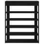 Mueble zapatero de madera de ingeniería negro 80x30x98 cm by , Shoe racks and shoe organizers - Ref: Foro24-859933, Price: 80...