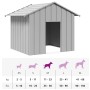 Caseta para perros con techo acero galvanizado 131x101x102 cm von , Hundehütten - Ref: Foro24-4100918, Preis: 106,73 €, Rabat...