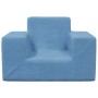 Sofá para niños felpa suave azul by , Baby and Toddler Furniture - Ref: Foro24-4104776, Price: 30,31 €, Discount: %