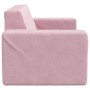 Sofá para niños de 2 plazas de felpa suave rosa by , Baby and Toddler Furniture - Ref: Foro24-4104783, Price: 48,71 €, Discou...