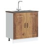 Mueble bajo para fregadero Kalmar madera vieja 80x46x81,5 cm von , Küchenschränke - Ref: Foro24-853455, Preis: 79,39 €, Rabat...