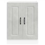 Mueble bajo para fregadero Kalmar gris hormigón 60x46x81,5 cm von , Küchenschränke - Ref: Foro24-853441, Preis: 72,71 €, Raba...
