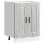 Mueble bajo para fregadero Kalmar gris sonoma 60x46x81,5 cm von , Küchenschränke - Ref: Foro24-853443, Preis: 80,34 €, Rabatt: %