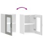 Armario pared cocina puerta de cristal Kalmar gris hormigón von , Küchenschränke - Ref: Foro24-853531, Preis: 57,46 €, Rabatt: %