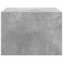 Mesita de noche de pared con luces LED gris hormigón von , TV-Möbel - Ref: Foro24-860217, Preis: 54,39 €, Rabatt: %