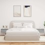 Mesitas de noche de pared con luces LED 2 unidades gris Sonoma von , TV-Möbel - Ref: Foro24-860222, Preis: 94,57 €, Rabatt: %