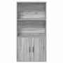 Estantería madera de ingeniería gris sonoma 60x24x120 cm von , Bücherregale und Regale - Ref: Foro24-860423, Preis: 71,49 €, ...
