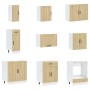 Mueble cocina Lucca roble sonoma 14 pzas madera contrachapada von , Küchenschränke - Ref: Foro24-3314984, Preis: 1,00 €, Raba...