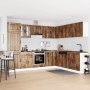 Mueble cocina Lucca roble ahumado 14 pzas madera contrachapada von , Küchenschränke - Ref: Foro24-3314986, Preis: 1,00 €, Rab...