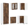 Mueble cocina Lucca roble ahumado 14 pzas madera contrachapada von , Küchenschränke - Ref: Foro24-3314986, Preis: 1,00 €, Rab...