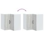 Armario de cocina de esquina de pared Kalmar gris sonoma von , Küchenschränke - Ref: Foro24-853623, Preis: 91,96 €, Rabatt: %
