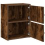 Estantería de madera de ingeniería roble ahumado 40x24x52 cm von , Bücherregale und Regale - Ref: Foro24-860359, Preis: 39,98...