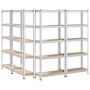 Estantes de almacenamiento de 5 capas 4 uds von , Industrieregale - Ref: Foro24-3307585, Preis: 114,62 €, Rabatt: %
