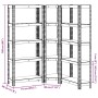 Juego 3 estantes 5 niveles acero antracita y madera industrial von , Industrieregale - Ref: Foro24-3307622, Preis: 124,94 €, ...