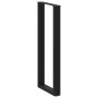 Patas de mesa de centro forma U 2uds acero negro 50x(110-111)cm de , Patas para mesas - Ref: Foro24-4013244, Precio: 138,62 €...