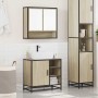 Set de muebles de baño 2 pzas madera contrachapada roble Sonoma von , Badezimmermöbel - Ref: Foro24-3300936, Preis: 151,56 €,...