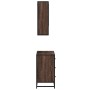 Set de muebles baño 2 pzas madera contrachapada marrón roble by , Bathroom furniture - Ref: Foro24-3300934, Price: 194,93 €, ...