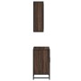 Set de muebles baño 2 pzas madera contrachapada marrón roble von , Badezimmermöbel - Ref: Foro24-3300899, Preis: 156,49 €, Ra...
