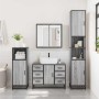 Set de muebles de baño 2 pzas madera contrachapada gris sonoma by , Bathroom furniture - Ref: Foro24-3300903, Price: 210,49 €...