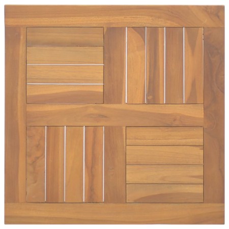 Square solid teak wood table top 50x50x2.5 cm by vidaXL, Table tops - Ref: Foro24-316156, Price: 63,78 €, Discount: %