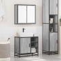 Set de muebles de baño 2 pzas madera contrachapada gris sonoma von , Badezimmermöbel - Ref: Foro24-3300908, Preis: 158,00 €, ...