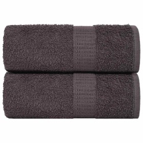 Toallitas de baño 2 uds antracita 15x21 cm 360 gsm 100% algodón von , Handtücher - Ref: Foro24-136669, Preis: 10,81 €, Rabatt: %
