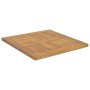 Square solid teak wood table top 50x50x2.5 cm by vidaXL, Table tops - Ref: Foro24-316156, Price: 63,78 €, Discount: %