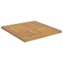 Square solid teak wood table top 50x50x2.5 cm by vidaXL, Table tops - Ref: Foro24-316156, Price: 57,96 €, Discount: %