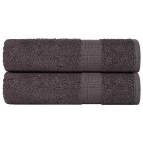 Toallas de mano 2 piezas antracita 50x100cm 360gsm 100% algodón de , Toallas - Ref: Foro24-136681, Precio: 19,40 €, Descuento: %