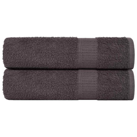 Toallas de mano 2 piezas antracita 50x100cm 360gsm 100% algodón de , Toallas - Ref: Foro24-136681, Precio: 19,40 €, Descuento: %