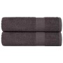 Toallas de mano 2 piezas antracita 50x100cm 360gsm 100% algodón de , Toallas - Ref: Foro24-136681, Precio: 19,40 €, Descuento: %