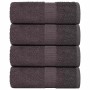Toallas de jabón 4 uds antracita 30x30 cm 360 gsm 100% algodón by , Towels - Ref: Foro24-136674, Price: 15,79 €, Discount: %