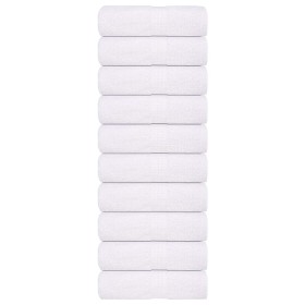 Toallas de jabón 10 piezas blanco 30x30 cm 360 gsm 100% algodón de , Toallas - Ref: Foro24-136643, Precio: 21,47 €, Descuento: %