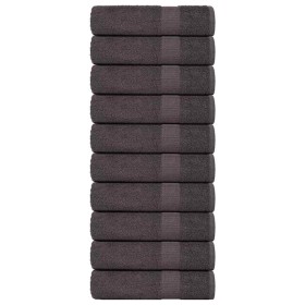 Toallas de mano 10piezas antracita 50x100cm 360gsm 100% algodón de , Toallas - Ref: Foro24-136683, Precio: 54,45 €, Descuento: %