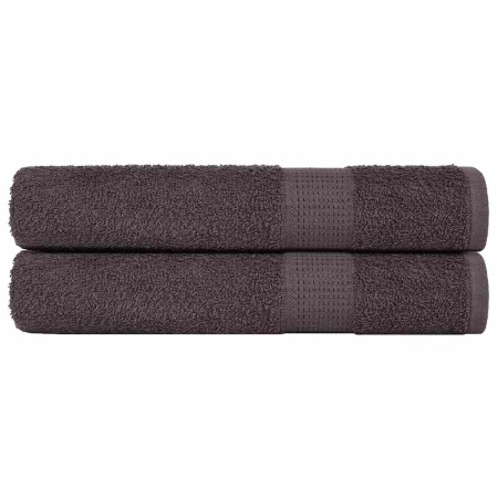 Toallas 2 uds 100% algodón antracita 100x200 cm 600 gsm by , Towels - Ref: Foro24-136697, Price: 41,14 €, Discount: %