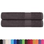 Toallas 2 uds 100% algodón antracita 100x200 cm 600 gsm by , Towels - Ref: Foro24-136697, Price: 41,14 €, Discount: %