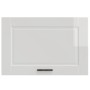 Armario pared cocina Porto madera ingeniería blanca alto brillo de , Armarios de cocina - Ref: Foro24-854079, Precio: 69,18 €...