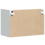 Armario pared cocina Porto madera ingeniería blanca alto brillo de , Armarios de cocina - Ref: Foro24-854079, Precio: 69,18 €...