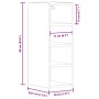 Armario colgante madera ingeniería roble ahumado 20x29,5x60 cm by , Kitchen cabinets - Ref: Foro24-854163, Price: 40,76 €, Di...