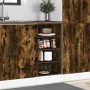 Armario de horno madera ingeniería roble ahumado 40x44,5x81,5cm by , Kitchen cabinets - Ref: Foro24-854206, Price: 63,31 €, D...