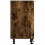 Armario de horno madera ingeniería roble ahumado 40x44,5x81,5cm by , Kitchen cabinets - Ref: Foro24-854206, Price: 63,31 €, D...