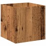 Jardinera de madera contrachapada madera vieja 40x40x40 cm von , Töpfe und Pflanzgefäße - Ref: Foro24-857027, Preis: 48,55 €,...