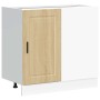 Mueble bajo de cocina porto roble sonoma madera reconstituida von , Küchenschränke - Ref: Foro24-854301, Preis: 81,30 €, Raba...