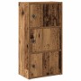 Estantería madera de ingeniería color envejecido 40x24x77 cm by , Bookcases and shelves - Ref: Foro24-860371, Price: 50,81 €,...
